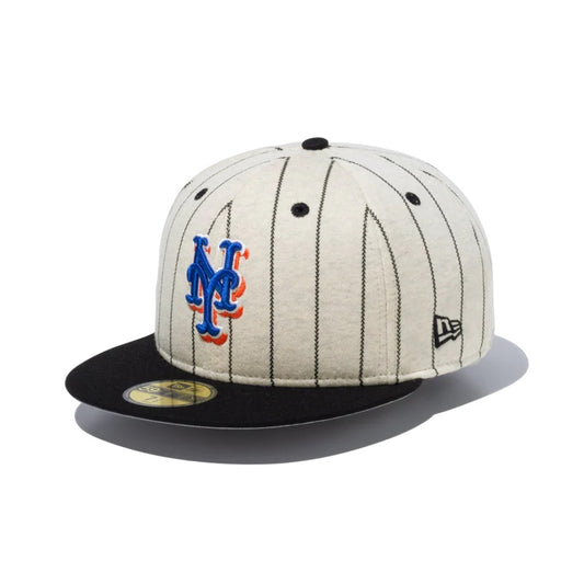 NEW ERA New York Mets - 59FIFTY OATMEAL HEATHER BLK [14109894] 