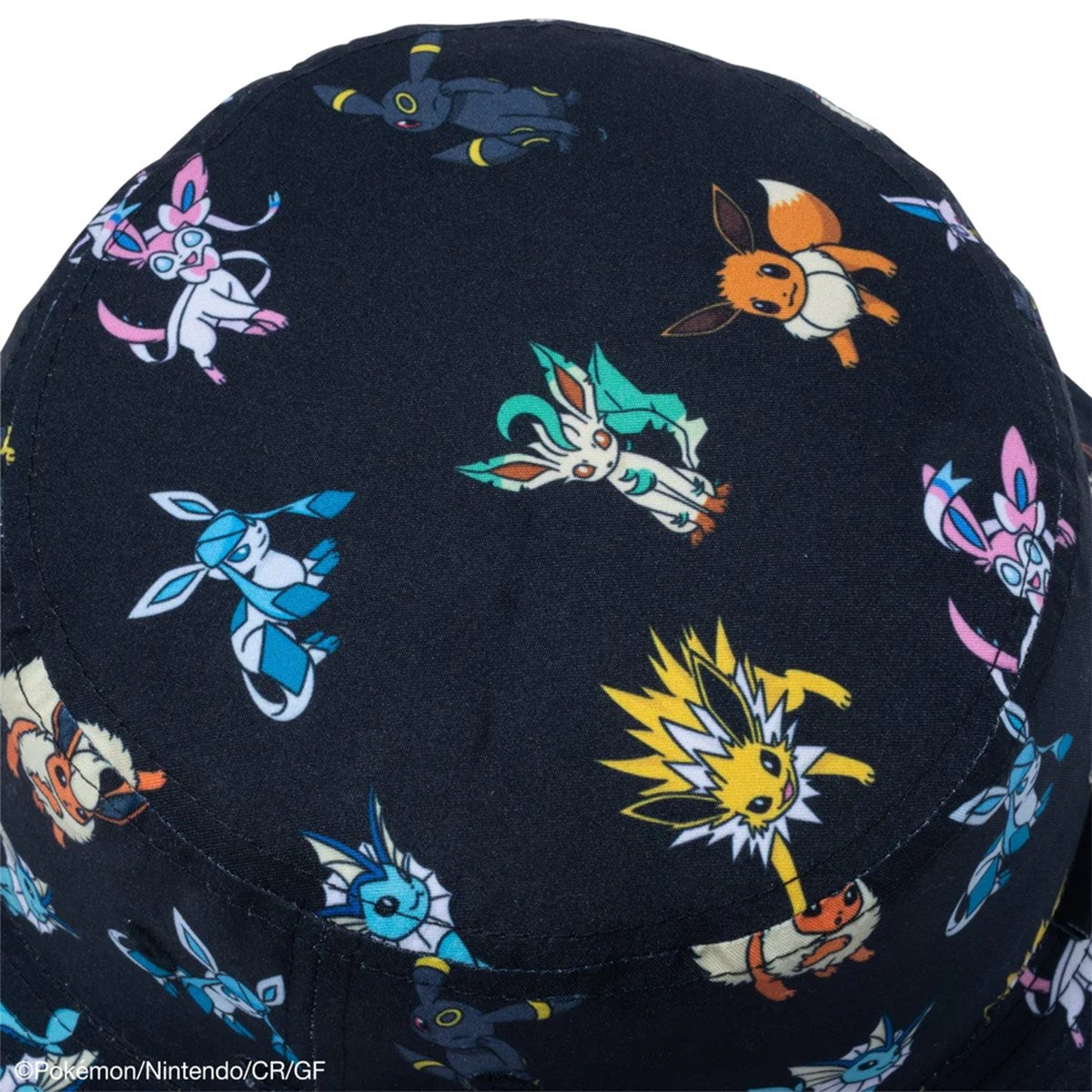 NEW ERA × POKEMON - BUCKET01 RV PKMN EEVEE FRIENDS 黑色 [14124332]