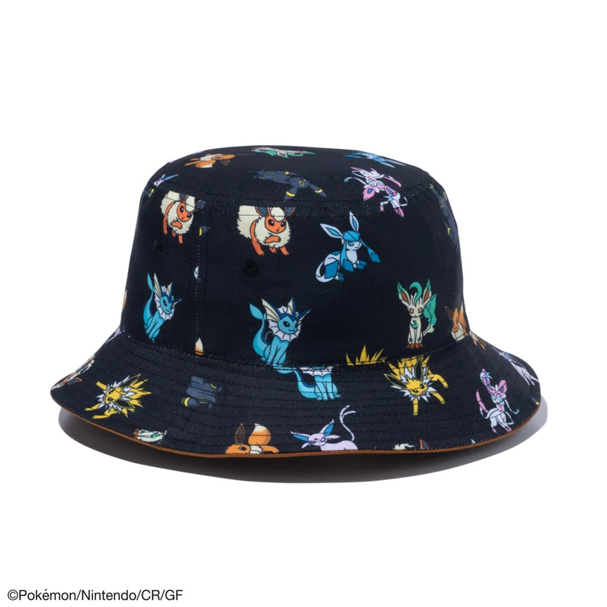 NEW ERA × POKEMON - BUCKET01 RV PKMN EEVEE FRIENDS 黑色 [14124332]