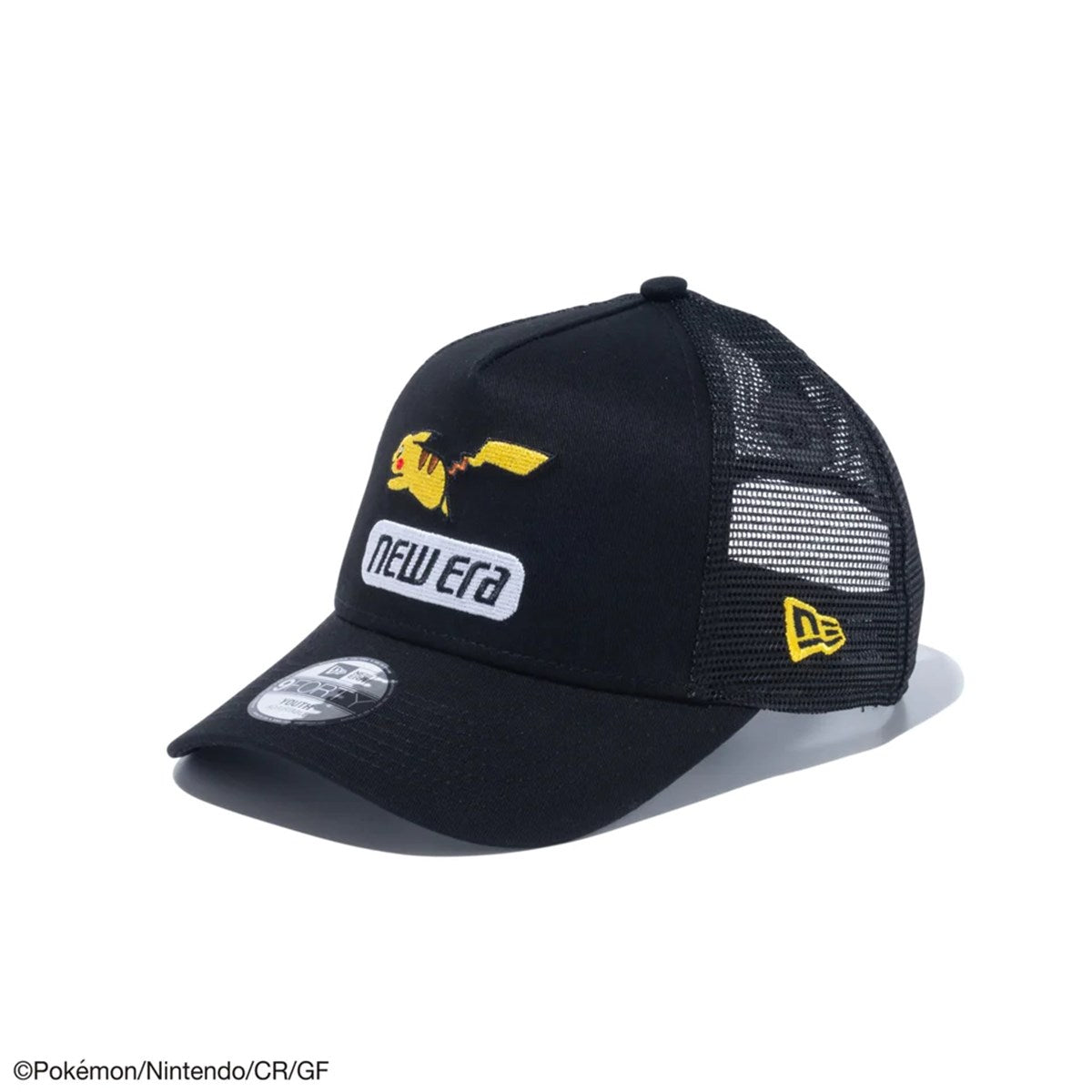 [KIDS] NEW ERA × POKEMON - YOUTH 9FORTY A-FRAME TRACKER POKEMON PIKA BLK [14124522]