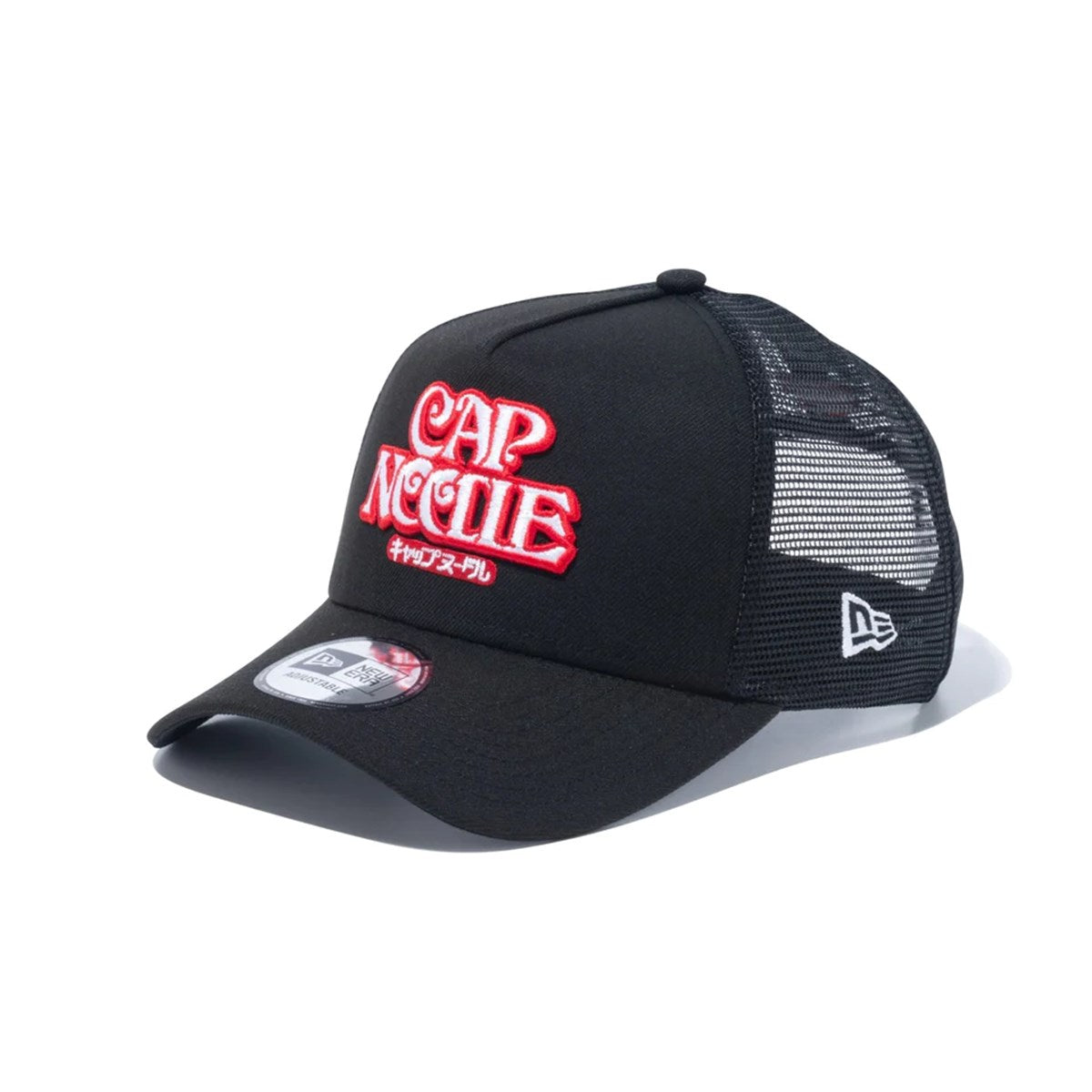 NEW ERA × CUP NOODLE - 9FORTY A-FRAME TRACKER CUP NOODLE CAP NOODLE BLK【14125290】