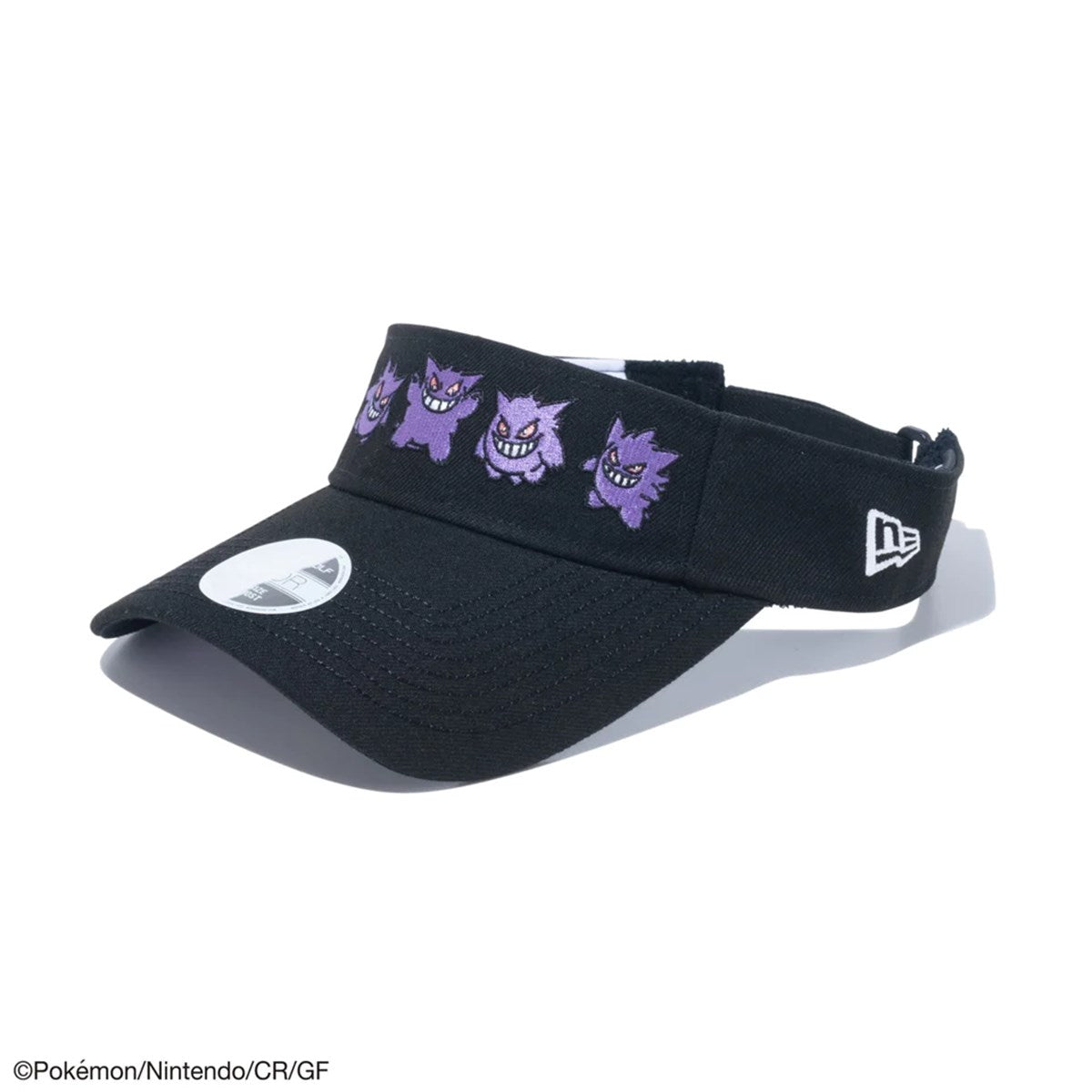 NEW ERA × POKEMON - 高爾夫遮陽板 POKEMON GENGAR BLK [14124297]