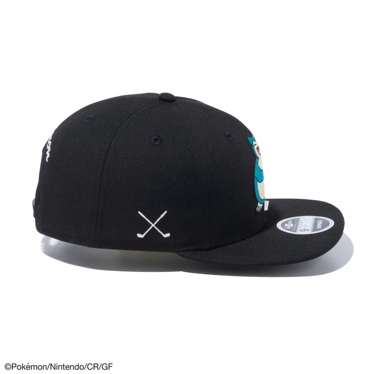 NEW ERA × POKEMON - GOLF 9FIFTYF Original Fit POKEMON SNORLAX BLK [14124310]