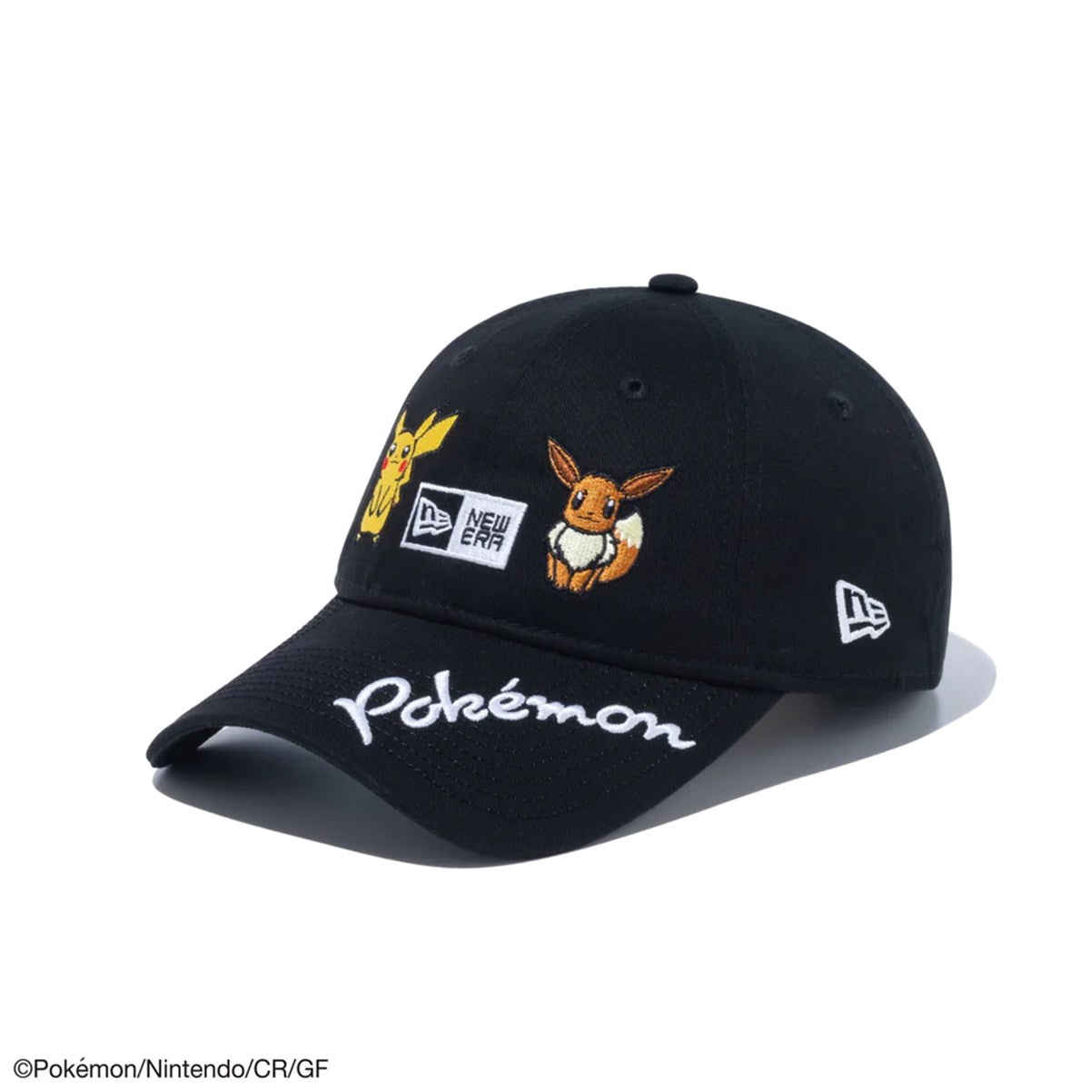 NEW ERA × POKEMON - GOLF 9TWENTY 長遮陽板 POKEMON PIKA EEV 黑色 [14124323]