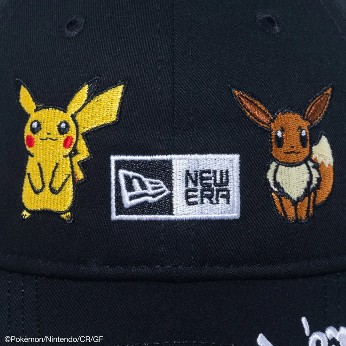 NEW ERA × POKEMON - GOLF 9TWENTY ロングバイザー POKEMON PIKA EEV BLK【14124323】