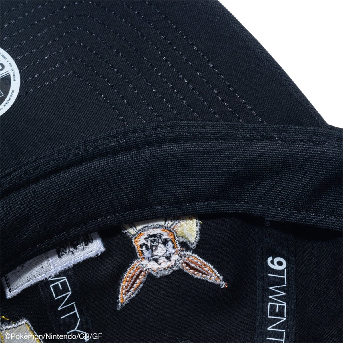 NEW ERA × POKEMON - GOLF 9TWENTY ロングバイザー POKEMON PIKA EEV BLK【14124323】