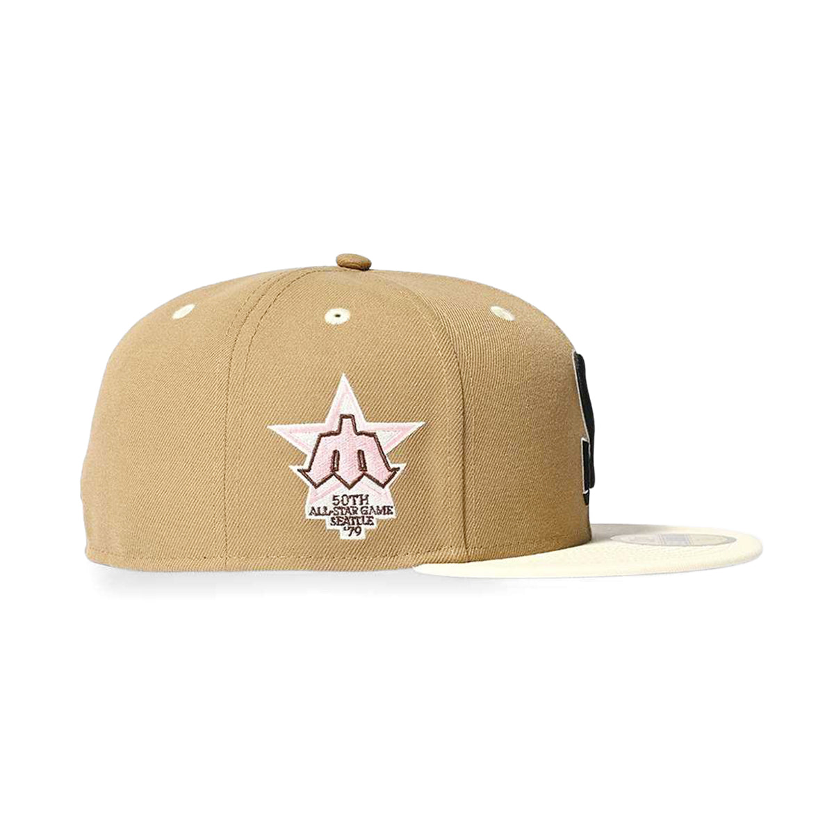 NEW ERA Seattle Mariners - 59FIFTY CO ALL STAR 1979 50TH ANNIV KHAKI【70833225】