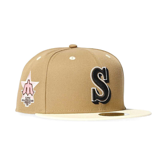 NEW ERA Seattle Mariners - 59FIFTY CO ALL STAR 1979 50TH ANNIV KHAKI【70833225】