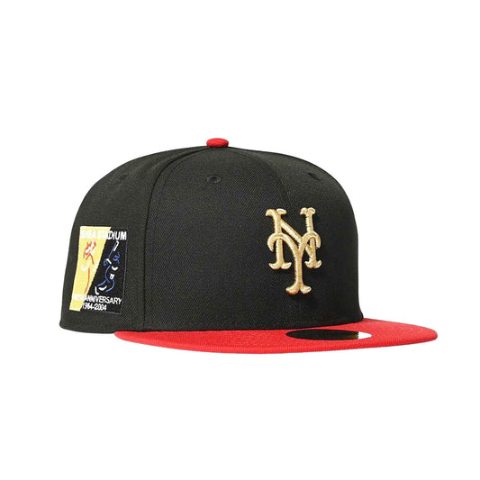 NEW ERA New York Mets - 59FIFTY CO 40TH BLACK SCARLET【70833214】