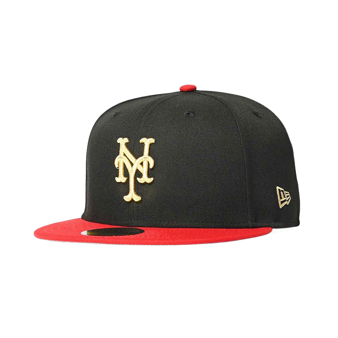 NEW ERA 紐約大都會隊 - 59FIFTY CO 40 號黑色猩紅色 [70833214]