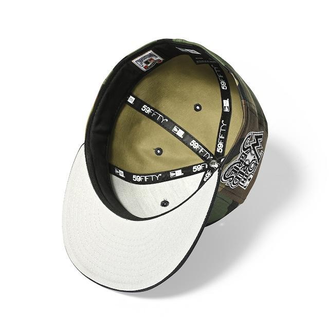 NEW ERA - New York Yankees 1975 WS 59FIFTY WOODLANDCAMO/NAVY【70833217】