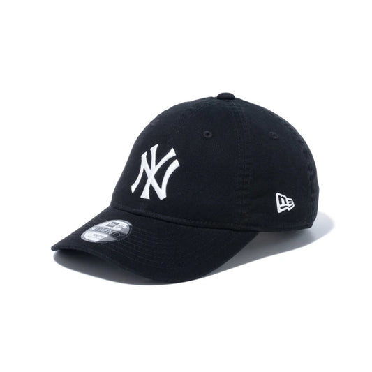 NEW ERA New York Yankees - Youth 9TWENTY WASHED COTTON NY.YANKEES ブラック/ホワイト 【13565799】
