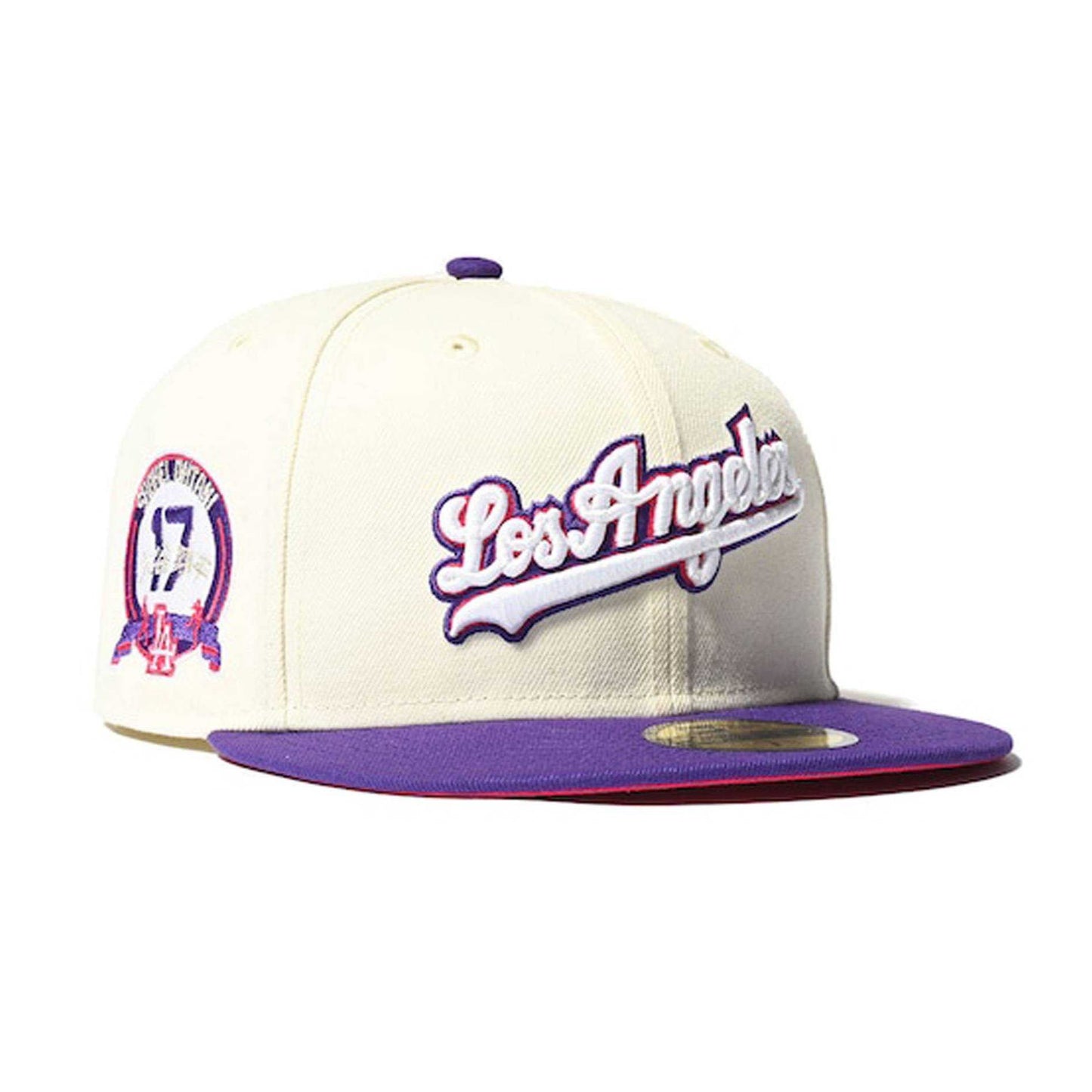 NEW ERA Los Angeles Dodgers - 59FIFTY CO S.OHTANI 17 CHROME/PURPLE【70846163】