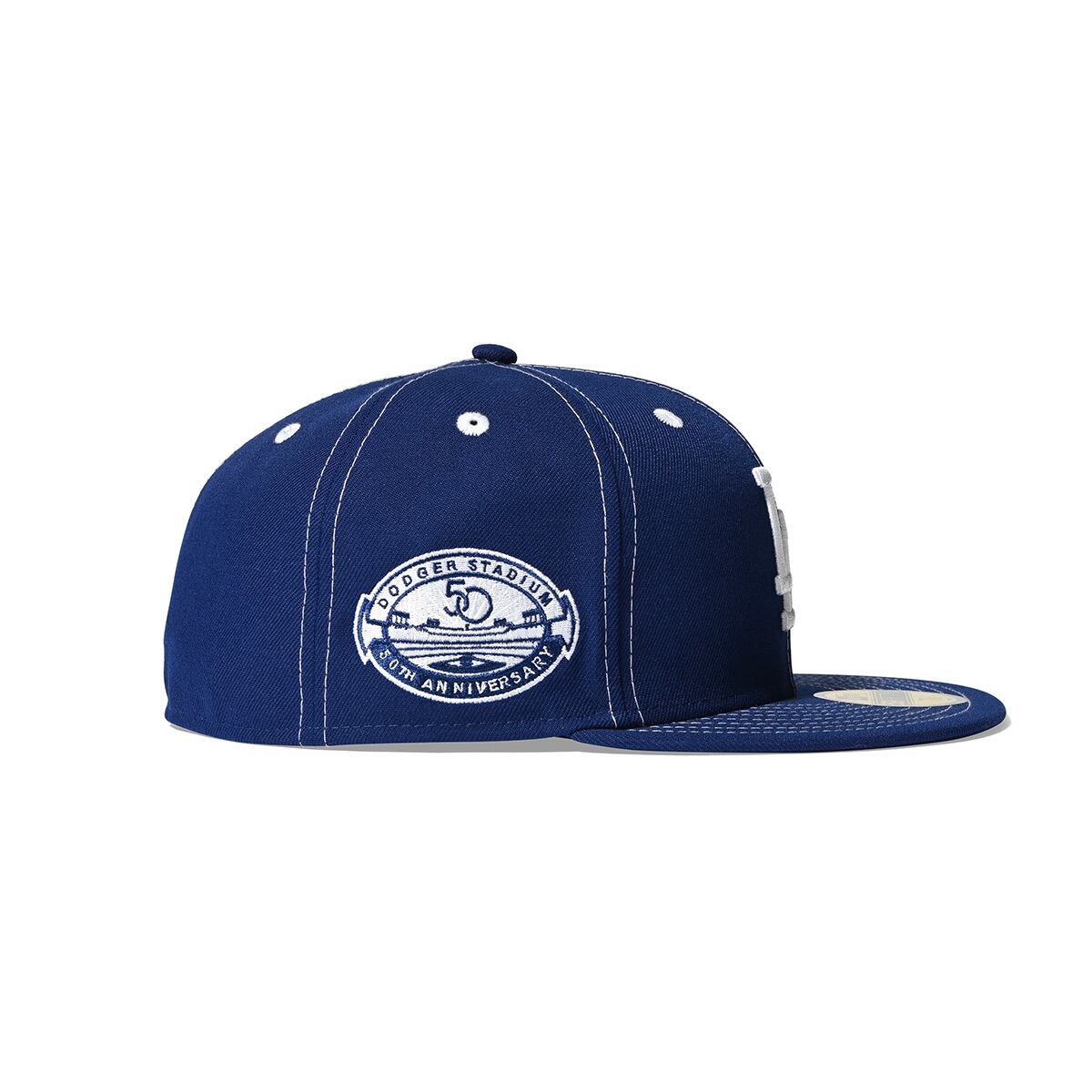 NEW ERA - Los Angeles Dodgers CO 59FIFTY 50TH Anniversary DK ROYAL【70874659】