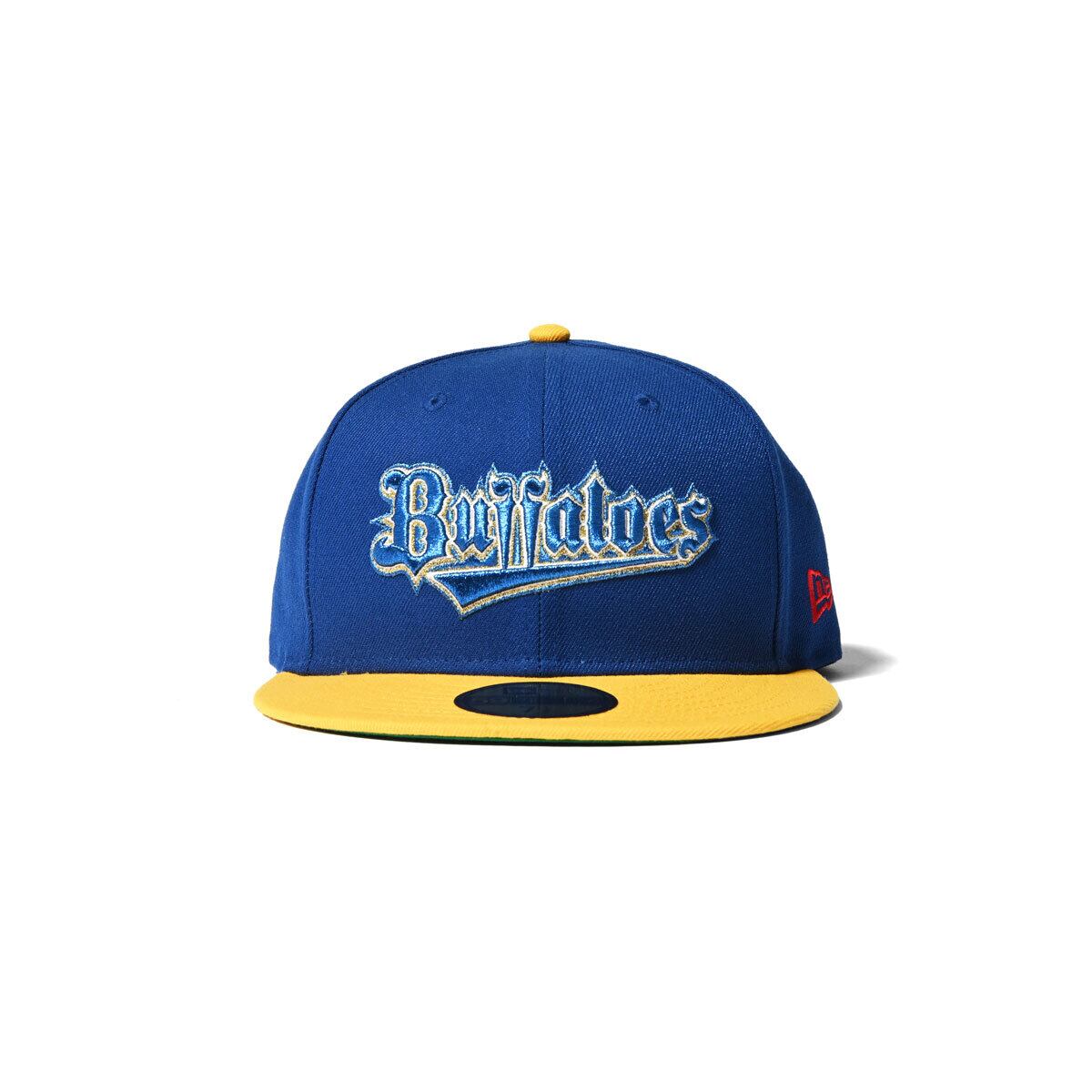NEW ERA - ORIX Buffaloes CO 59FIFTY LIGHT ROYAL/YELLOW【14468007】