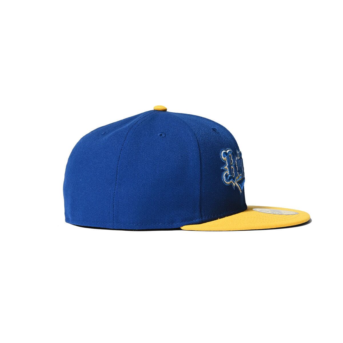 NEW ERA - ORIX Buffaloes CO 59FIFTY LIGHT ROYAL/YELLOW【14468007】