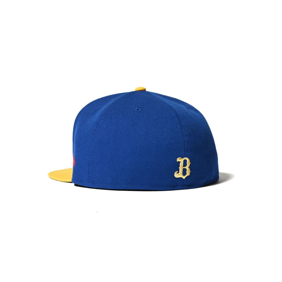 NEW ERA - ORIX Buffaloes CO 59FIFTY LIGHT ROYAL/YELLOW【14468007】