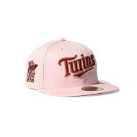NEW ERA - MINNESOTA TWINS CO TWINS STATE SLEEVE LOGO 59FIFTY PINK 【70978289 】