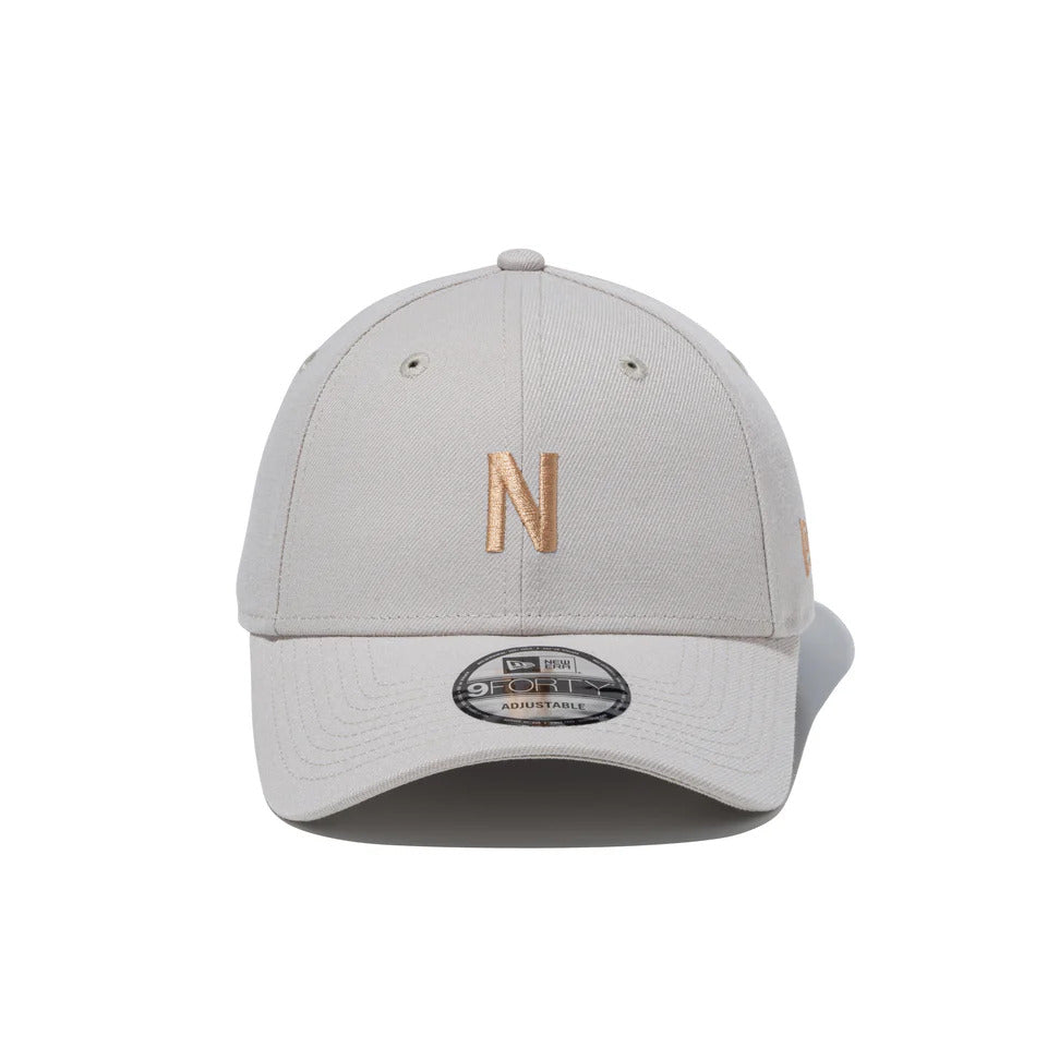 NEW ERA - ALPHABET N 9FORTY CS STONE 【15196164】