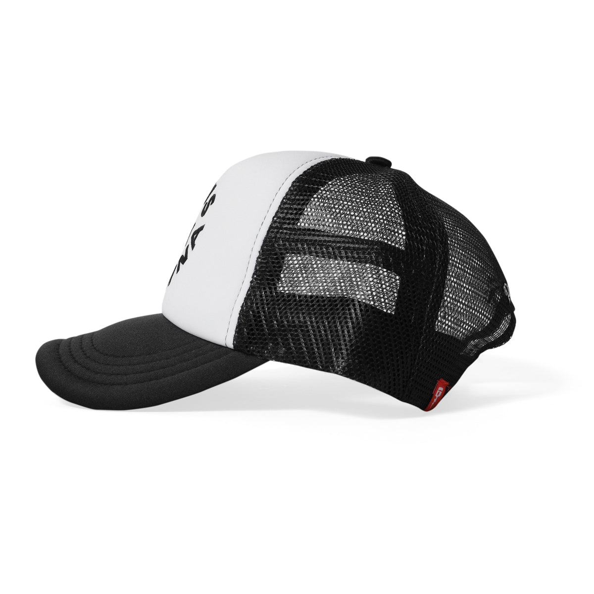 DEUS EX MACHINA CIRCLE LOGO TRUCKER BLACK/WHITE [DMA57994]