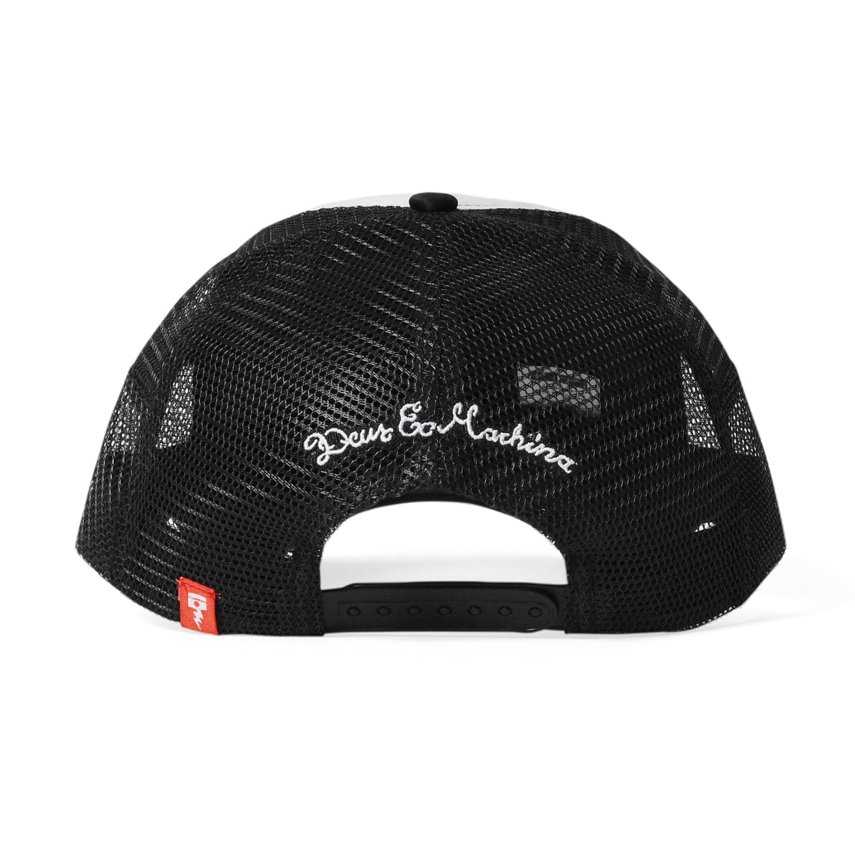 DEUS EX MACHINA CIRCLE LOGO TRUCKER BLACK/WHITE [DMA57994]