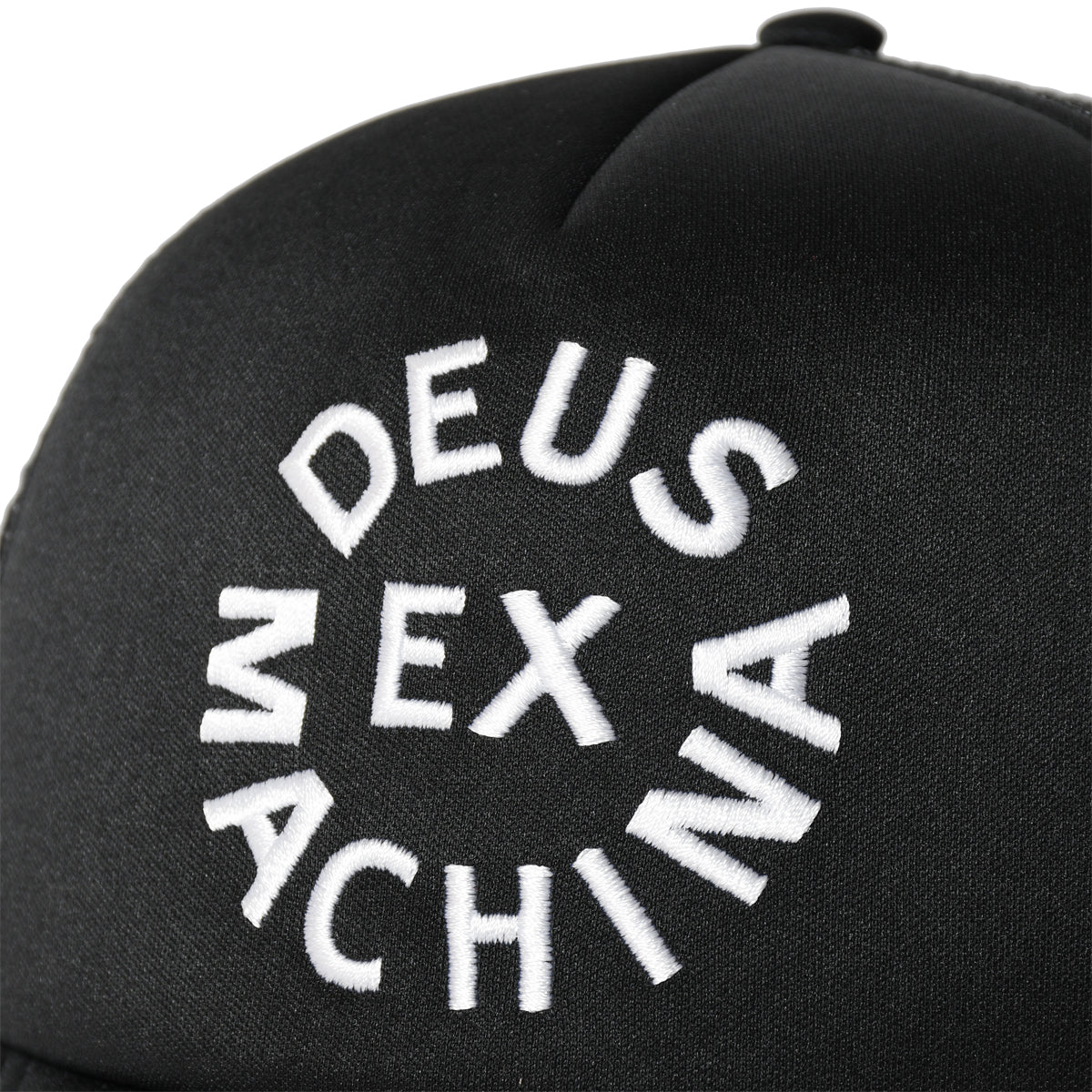DEUS EX MACHINA CIRCLE LOGO TRUCKER BLACK【DMA57994】