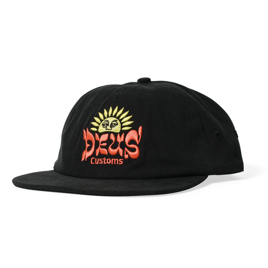 DEUS EX MACHINA SLEEPING SUN CAP BLACK【DMS227663】