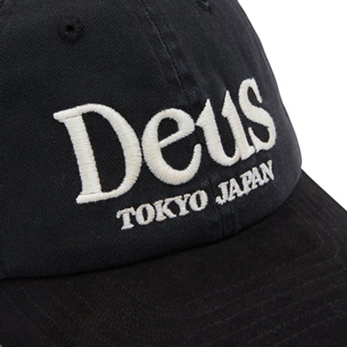 DEUS EX MACHINA - METRO DAD CAP BLACK【DMP247265】