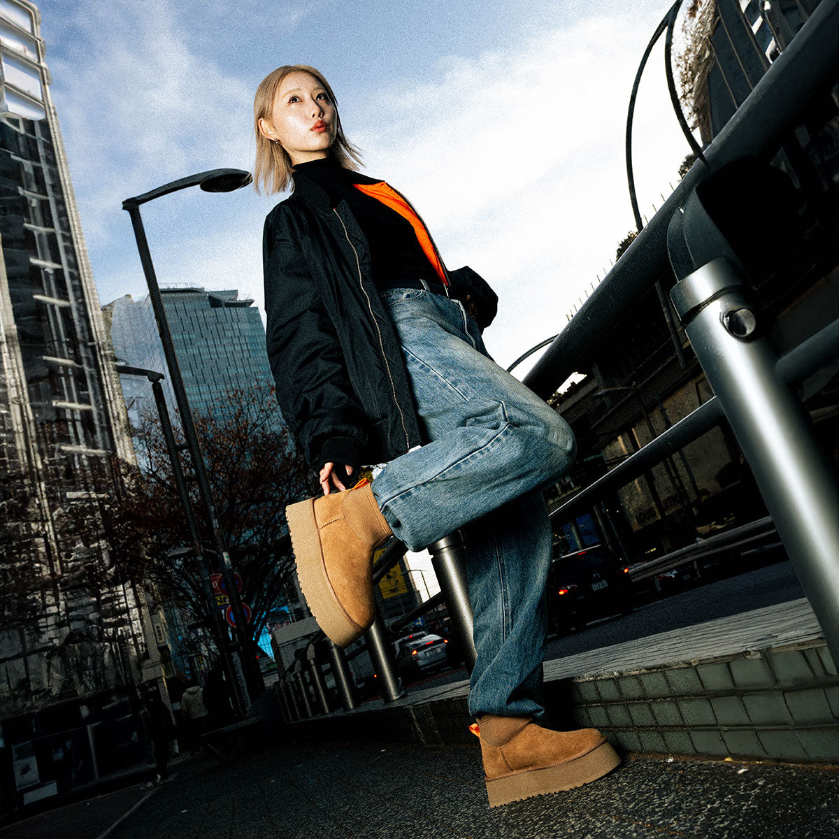 UGG -  WMNS CLASSIC MINI DIPPER CHESTNUT【1168170】