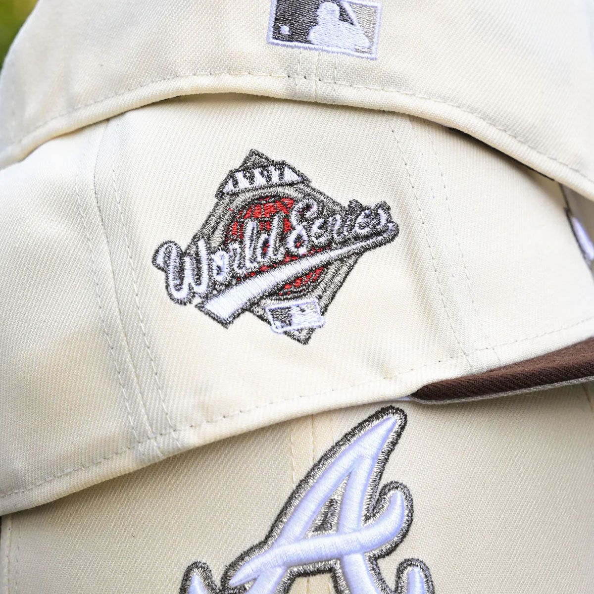 NEW ERA Atlanta Braves - 59Fifty 1997 World Series Chrome White/Brown