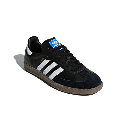 ADIDAS SAMBA OG Adidas Samba OG "Core Black / Running White / Gum" [B75807]