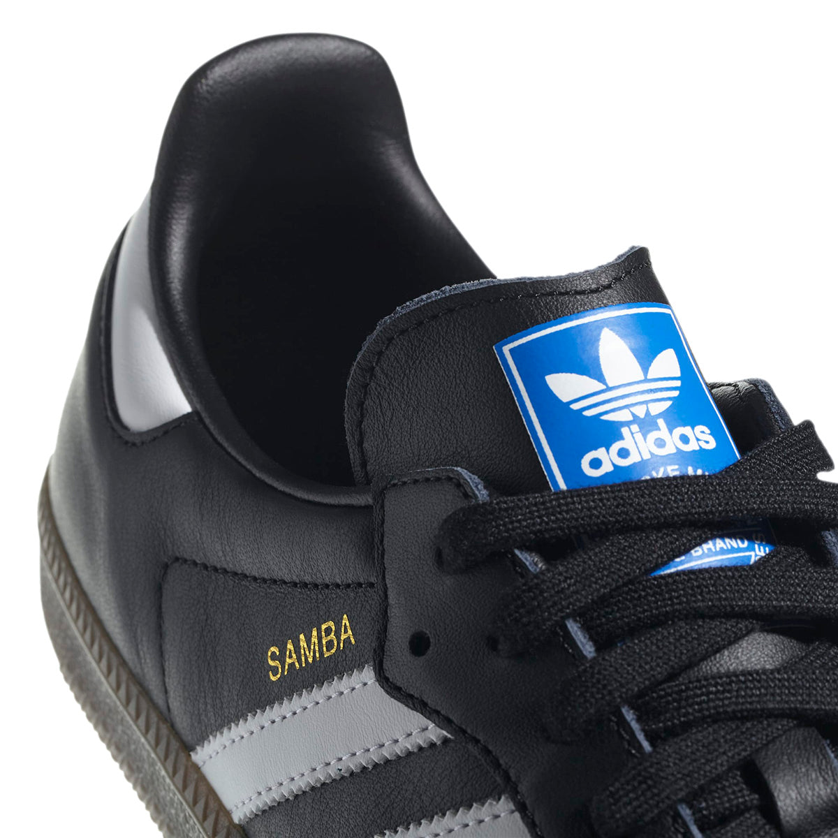 ADIDAS SAMBA OG Adidas Samba OG "Core Black / Running White / Gum" [B75807]