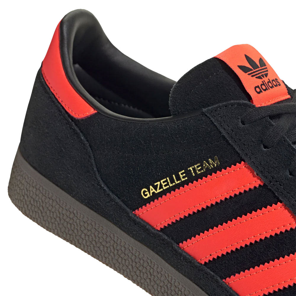 adidas GAZELLE TEAM アディダス ガゼル - Core Black/Solar Orange コアブラック/ソーラーオレンジ【II0006】