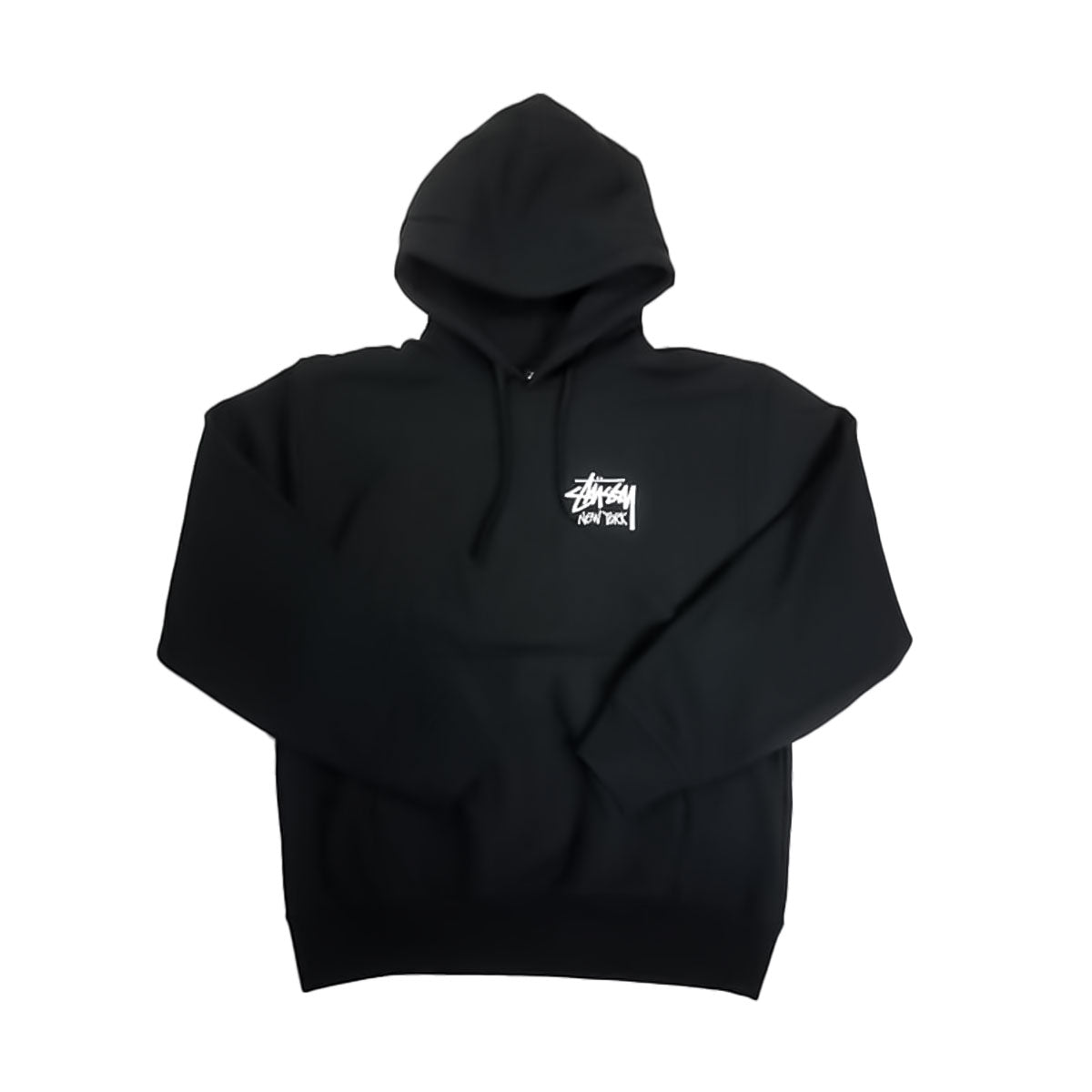 STUSSY - NEW YORK SHOP LIMITED PULLOVER HOODIE BLACK