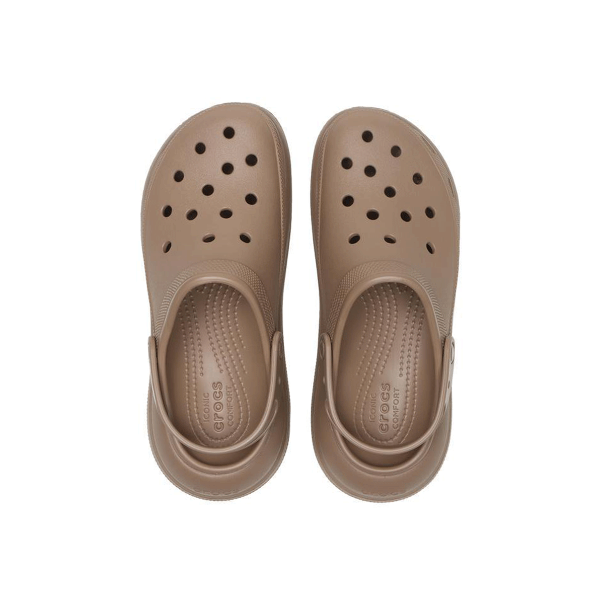 CROCS CRUSH CLOG "Latte" クロックス クラッシュ クロッグ "ラテ"【207521-2Q9】