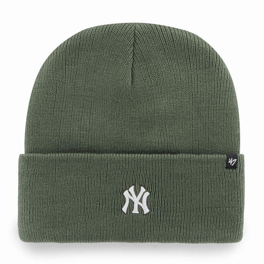 '47 BRAND YANKEES BASE RUNNER 47 CUFF KNIT MOSS [BRNCK17ACE]