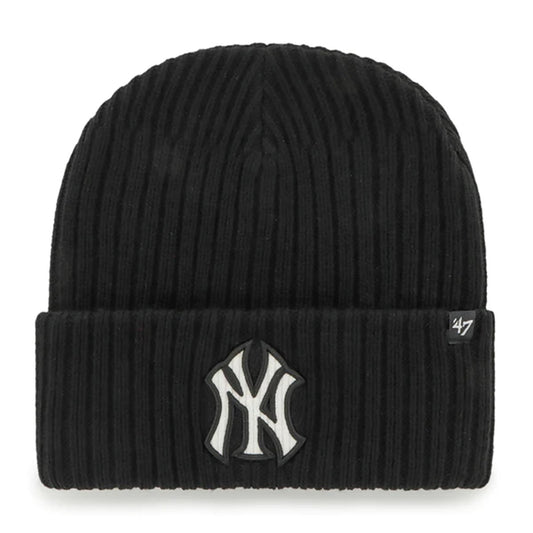 '47 BRAND YANKEES THICK CORD 47 CUFF KNIT BLACK [THCCK17ACE]