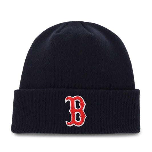 ’47 BRAND RED SOX RAISED 47 CUFF KNIT NAVY 【RKN02ACE】