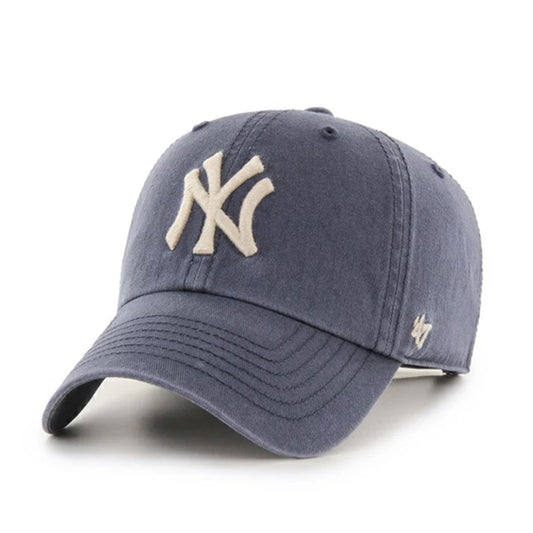 ’47 BRAND New York Yankees - ’47 CLEAN UP Vintage Navy【ECOWS17GWS】