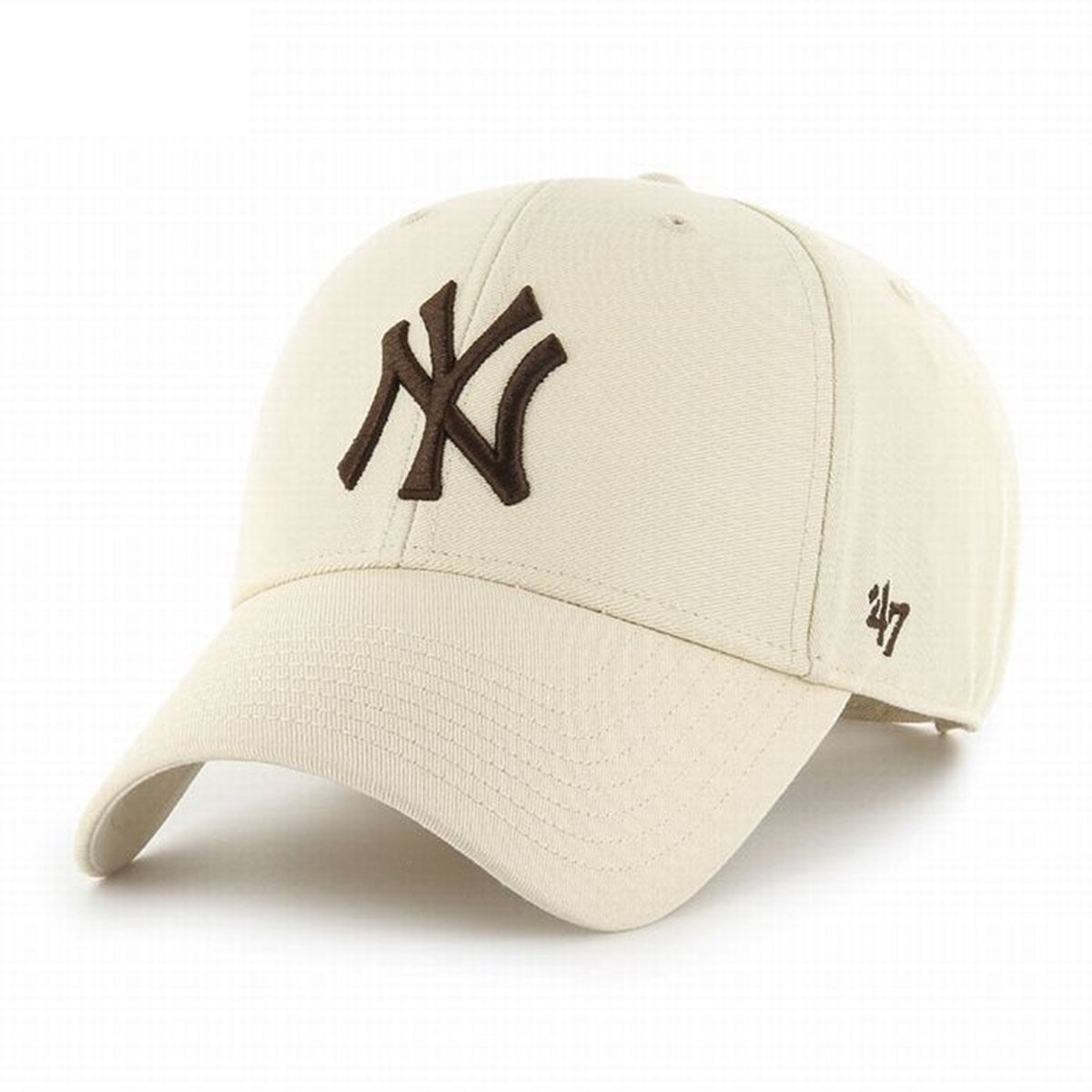 '47 BRAND New York Yankees - Legend 47 MVP Natural x Brown Logo [GWMVP17GWS]