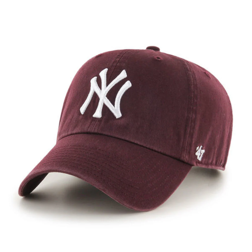 ’47 BRAND YANKEES 47 CLEAN UP DARK MAROON 【RGW17GWS】