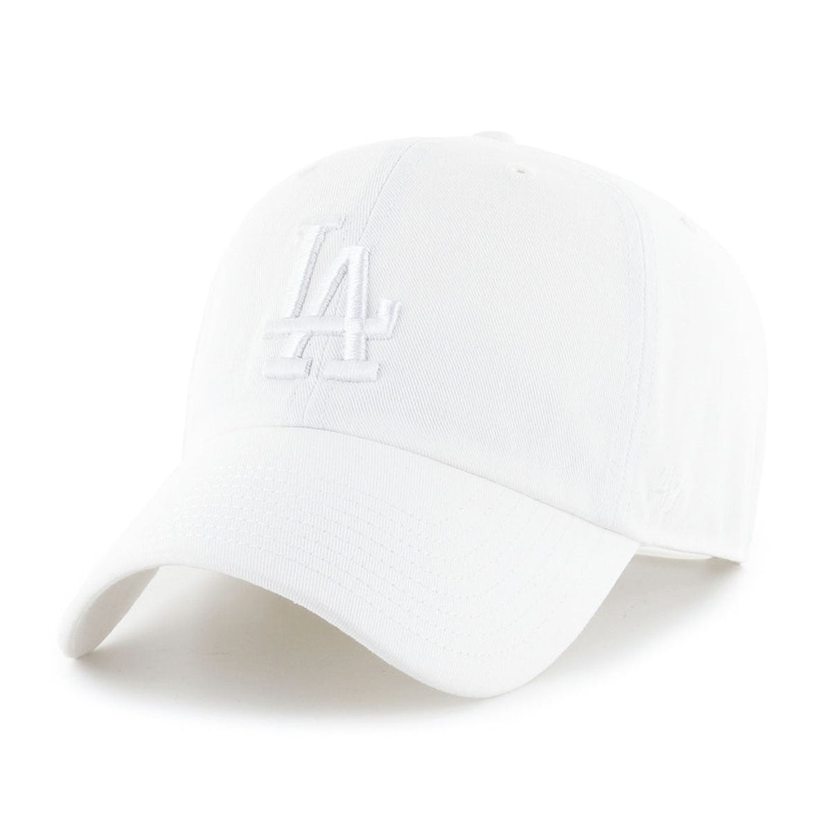 '47 BRAND Los Angeles Dodgers - '47 CLEAN UP White/White Logo [RGW12GWSNL]