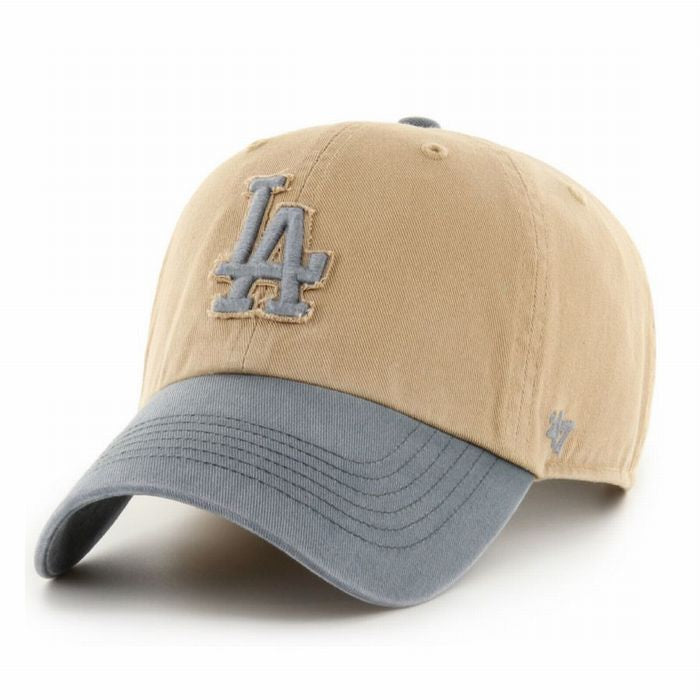 ’47 BRAND Los Angeles Dodgers - ’47 CLEAN UP CANYON KHAKIxBASALT【CARVN12GWS】