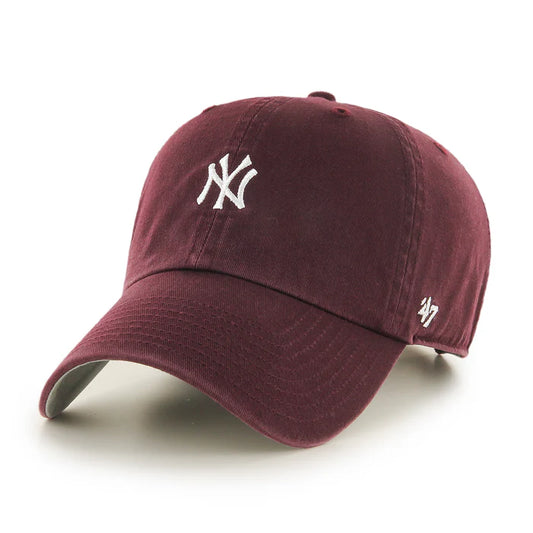 ’47 BRAND New York Yankees - Base runner ’47 CLEAN UP DarkMaroon【BSRNR17GWS】