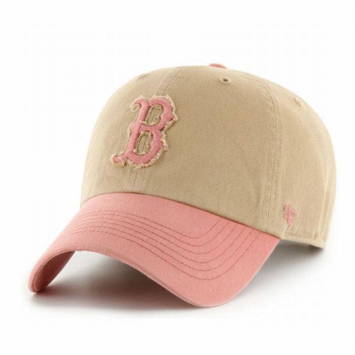 ’47 BRAND BOSTON RED SOX - ’47 CLEAN UP CANYON KHAKI/PINK【CARVN02GWS】