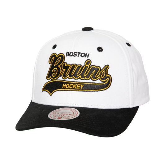 MITCHELL & NESS Boston Bruins - TAIL SWEEP PRO SNAPBACK VNTG【HHSS7285】