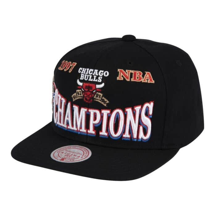 MITCHELL & NESS Chicago Bulls - NBA 1997 CHAMPIONS SNAPBACK HWC【HHSS10 ...