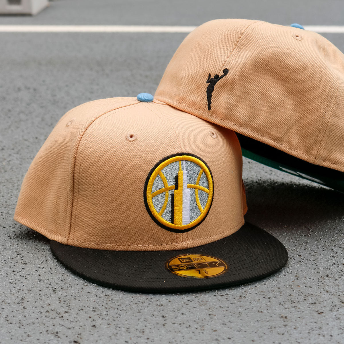 TY MATHIS NEW ERA - Chicago Sky 59FIFTY Beige/Black