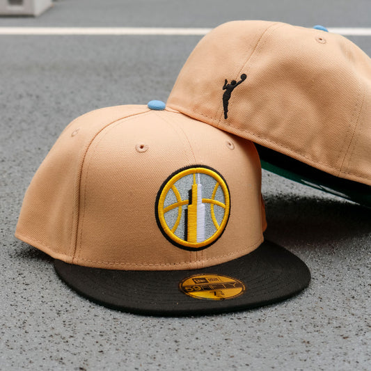 TY MATHIS NEW ERA - Chicago Sky 59FIFTY Beige/Black