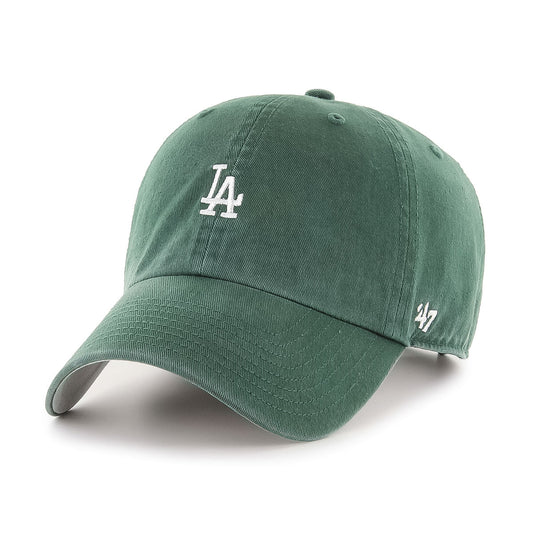’47 BRAND Los Angeles Dodgers - CLEAN UP DARK GREEN 【14751411 47A B-BSRNR12GWS-DGA】